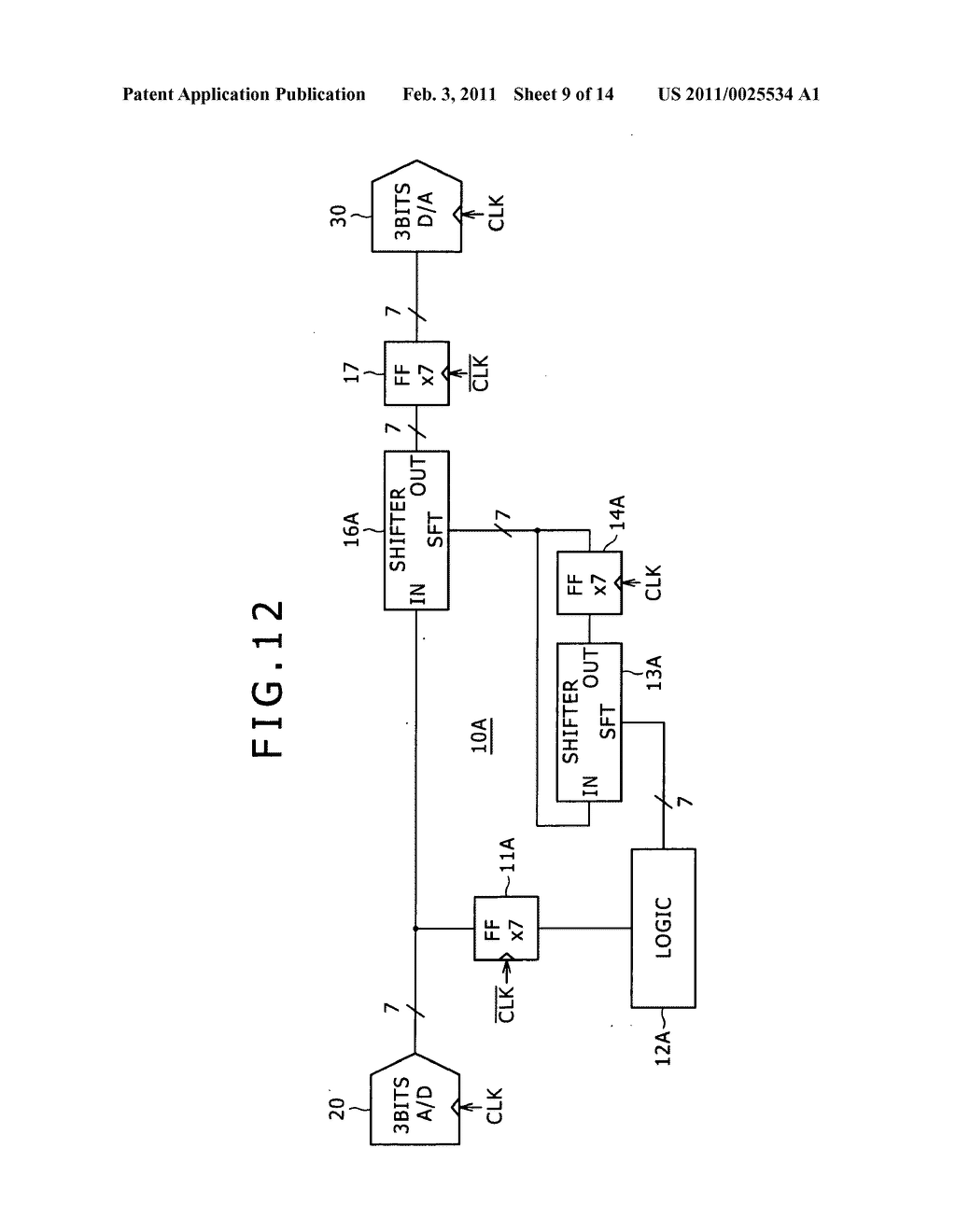 Linearity enhancement circuit, A/D converter, and reception apparatus - diagram, schematic, and image 10