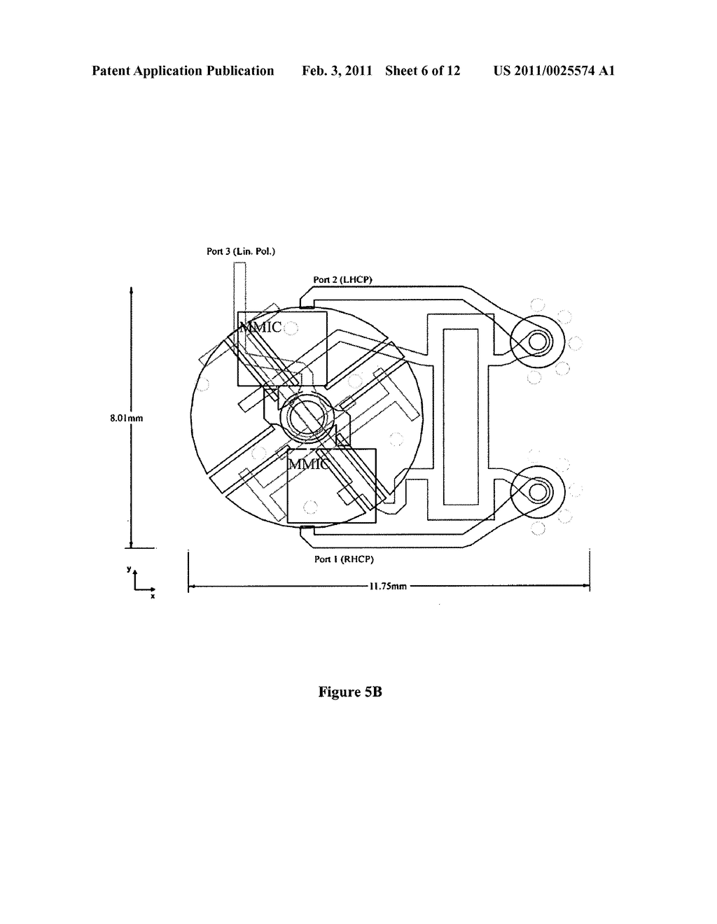 METHOD AND APPARATUS FOR A COMPACT MODULAR PHASED ARRAY ELEMENT - diagram, schematic, and image 07