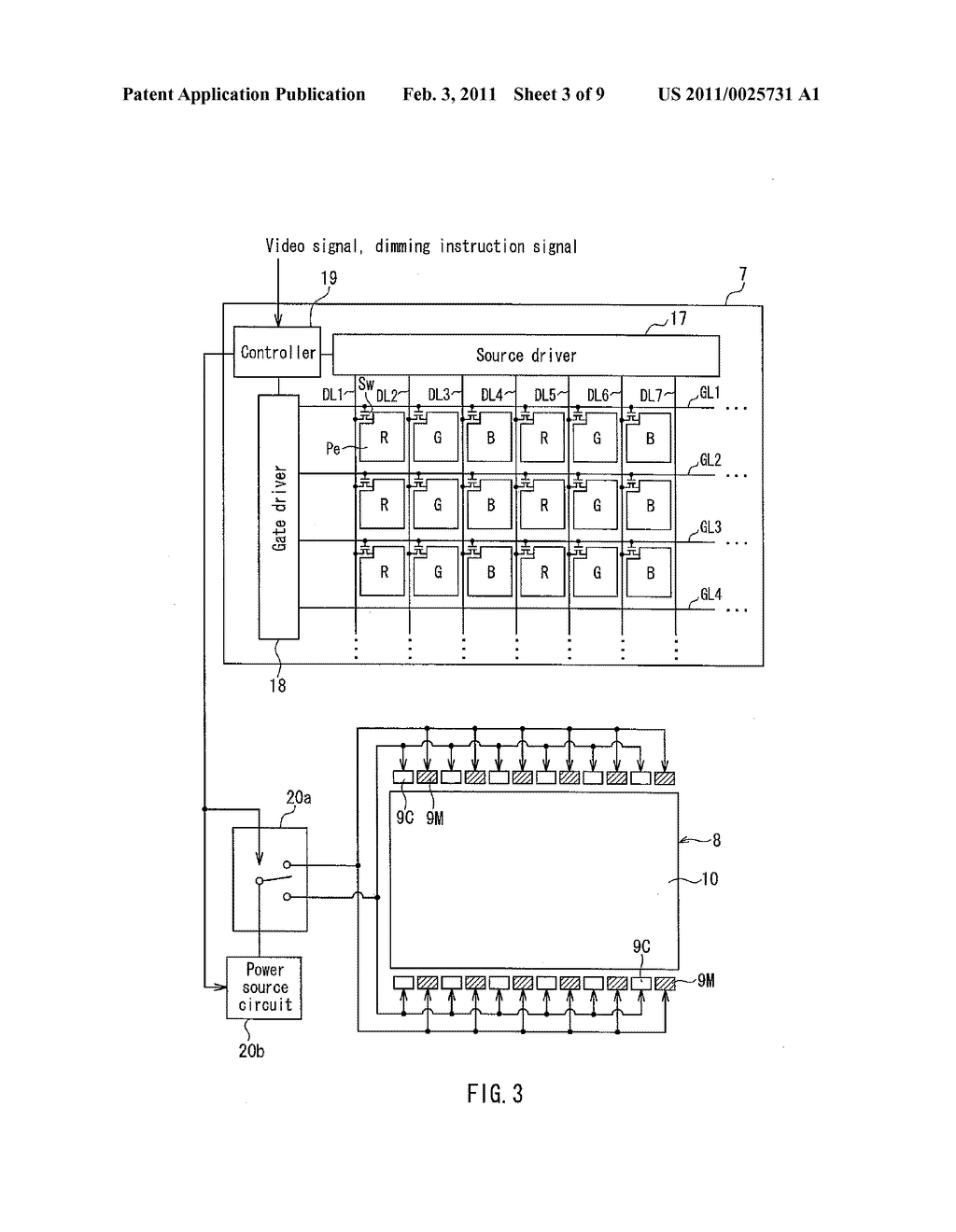 DISPLAY DEVICE AND ELECTRIC APPARATUS - diagram, schematic, and image 04