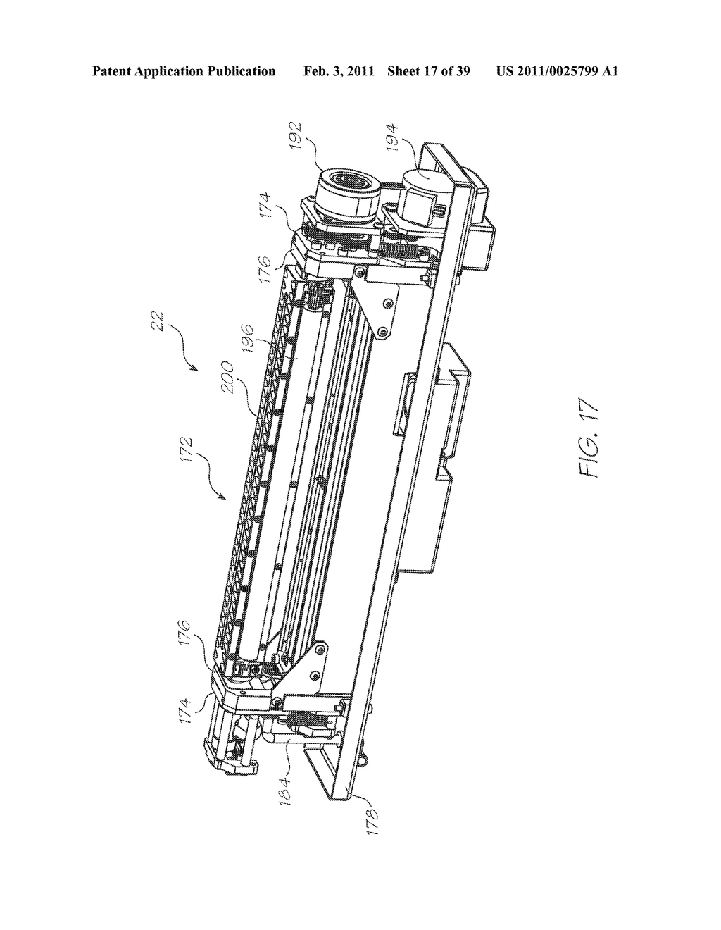 PRINTING SYSTEM WITH SCANNER TO ALIGN PRINTHEAD ASSEMBLY - diagram, schematic, and image 18