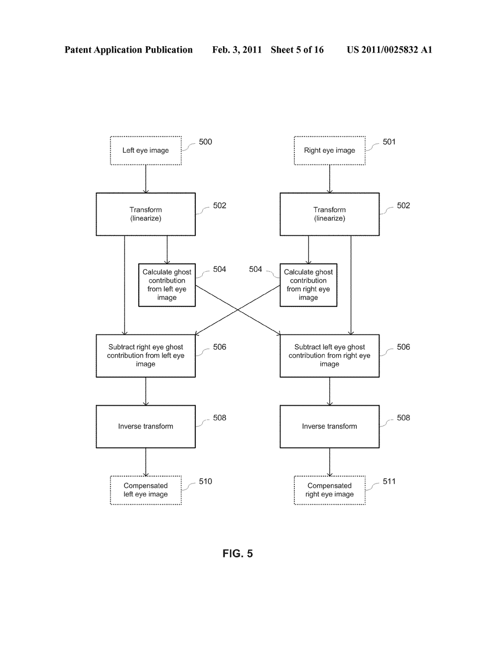 Ghost-compensation for improved stereoscopic projection - diagram, schematic, and image 06