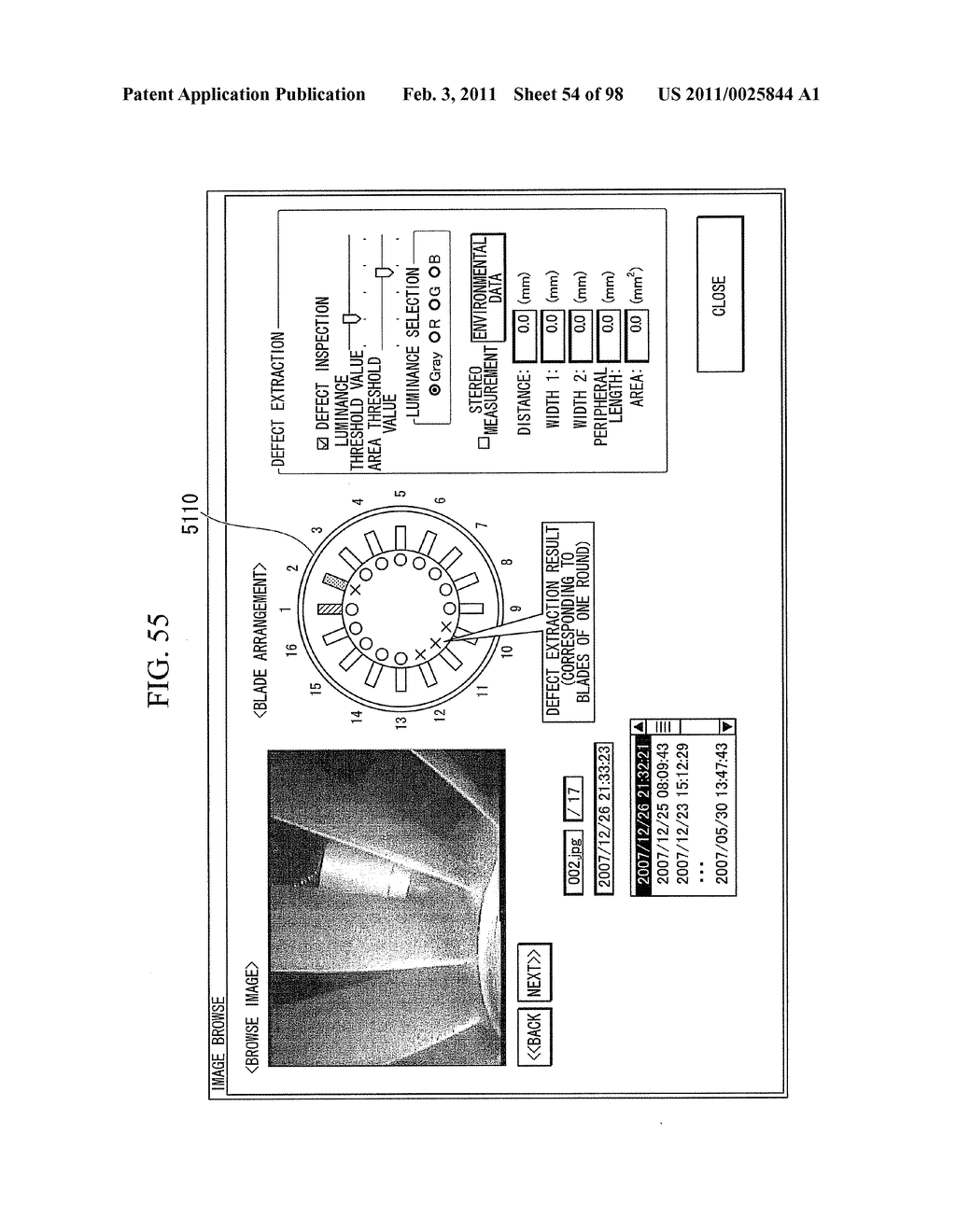 IMAGE PROCESSING APPARATUS AND METHOD FOR DISPLAYING IMAGES - diagram, schematic, and image 55