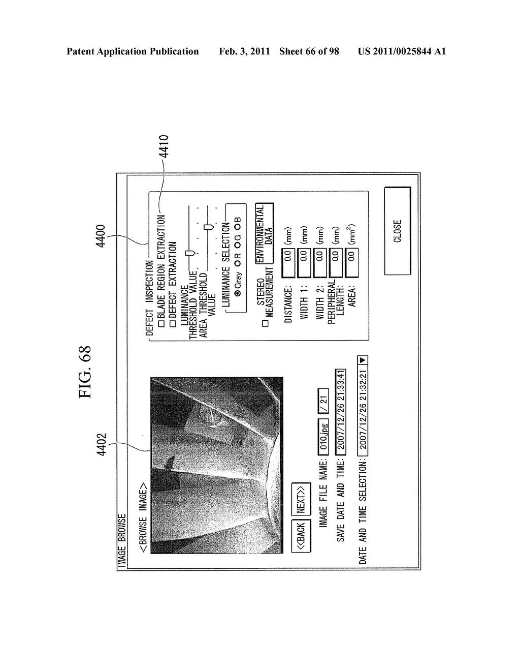 IMAGE PROCESSING APPARATUS AND METHOD FOR DISPLAYING IMAGES - diagram, schematic, and image 67