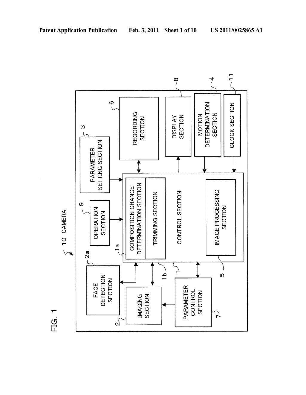 CAMERA AND CAMERA CONTROL METHOD - diagram, schematic, and image 02