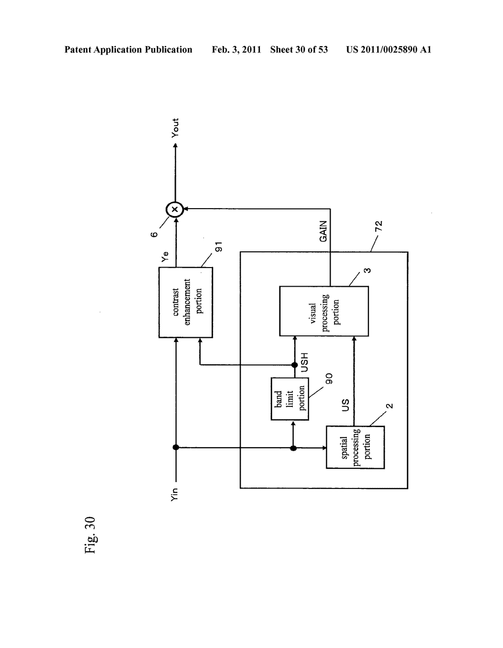 VISUAL PROCESSING DEVICE, DISPLAY DEVICE, AND INTEGRATED CIRCUIT - diagram, schematic, and image 31