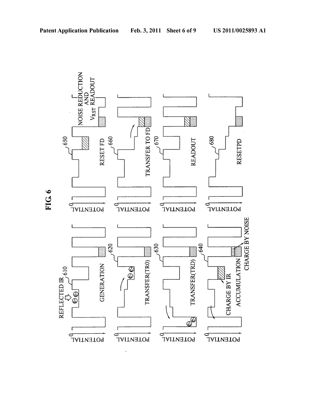 Single gate pixel and operation method of single gate pixel - diagram, schematic, and image 07