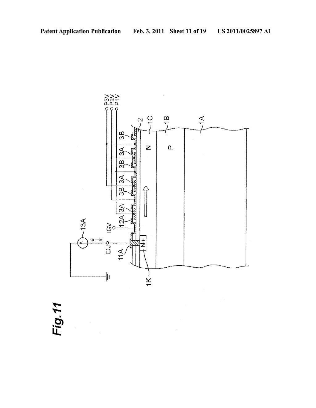 SOLID-STATE IMAGE SENSING DEVICE CONTAINING ELECTRON MULTIPLICATION FUNCTION - diagram, schematic, and image 12