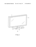 DISPLAY DEVICE AND FRAME BODY FOR DISPLAY DEVICE diagram and image