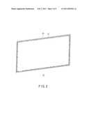 DISPLAY DEVICE AND FRAME BODY FOR DISPLAY DEVICE diagram and image