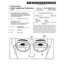 Downward Eyeball Movement Measuring Jig, Jig Affixing Device, and Downward Eyeball Movement Measuring Method diagram and image