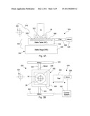 Apparatus and method for maintaining immersion fluid in the gap under the projection lens during wafer exchange in an immersion lithography machine diagram and image