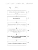 APPROACH FOR PROCESSING PRINT DATA WITHOUT A CLIENT PRINT DRIVER diagram and image