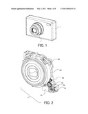 RETRACTABLE LENS BARREL UNIT diagram and image