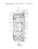 RETRACTABLE LENS BARREL UNIT diagram and image