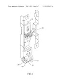 INVERTED-TYPE HINGE AND A PORTABLE ELECTRONIC DEVICE diagram and image