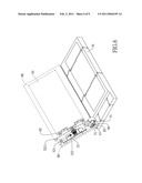 INVERTED-TYPE HINGE AND A PORTABLE ELECTRONIC DEVICE diagram and image