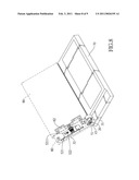 INVERTED-TYPE HINGE AND A PORTABLE ELECTRONIC DEVICE diagram and image