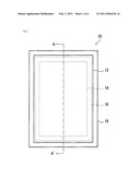 GLASS LAMINATE, DISPLAY PANEL WITH SUPPORT, METHOD FOR PRODUCING GLASS LAMINATE AND METHOD FOR MANUFACTURING DISPLAY PANEL WITH SUPPORT diagram and image