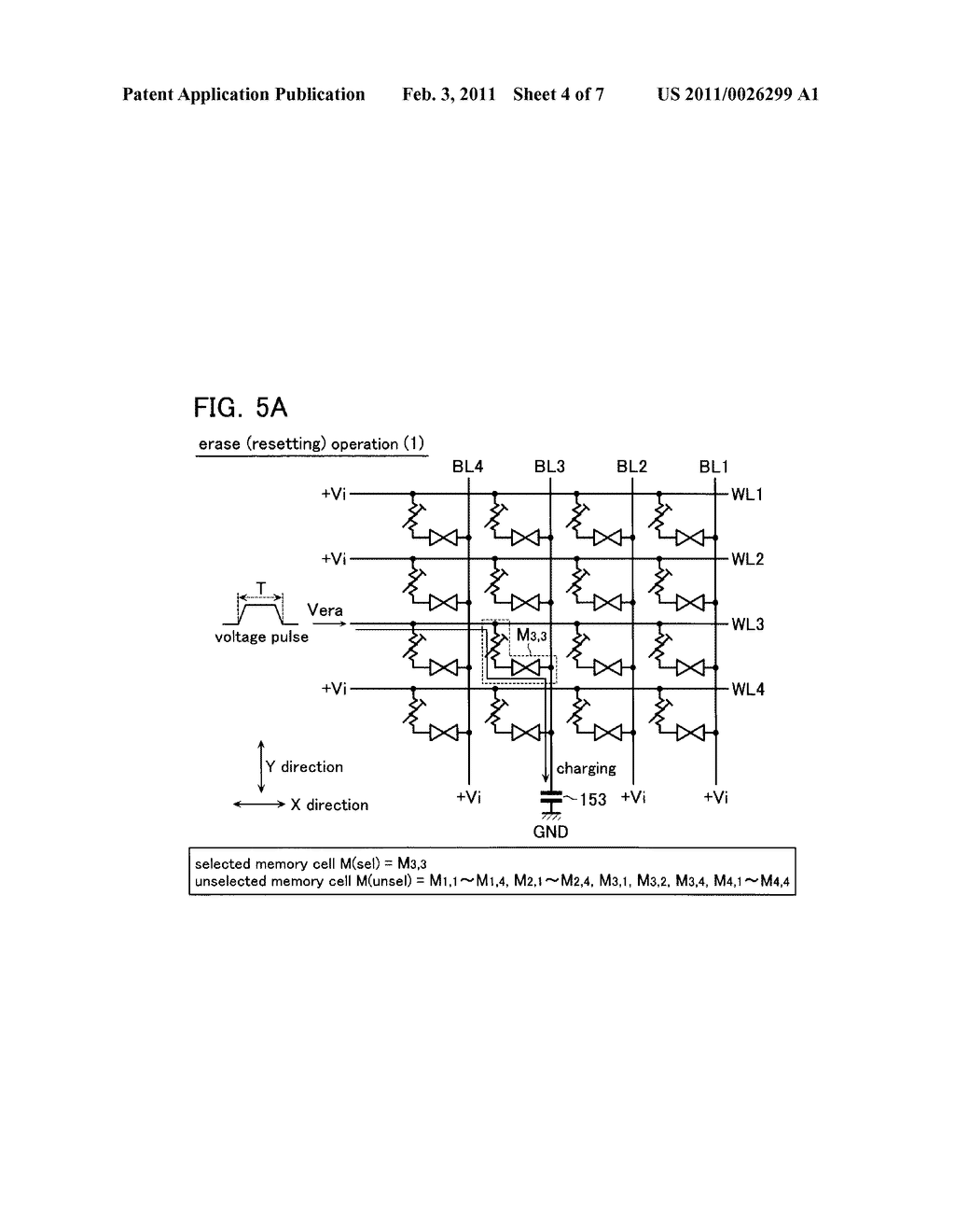 NONVOLATILE SEMICONDUCTOR MEMORY DEVICE AND METHOD OF DATA WRITE/DATA ERASE THEREIN - diagram, schematic, and image 05