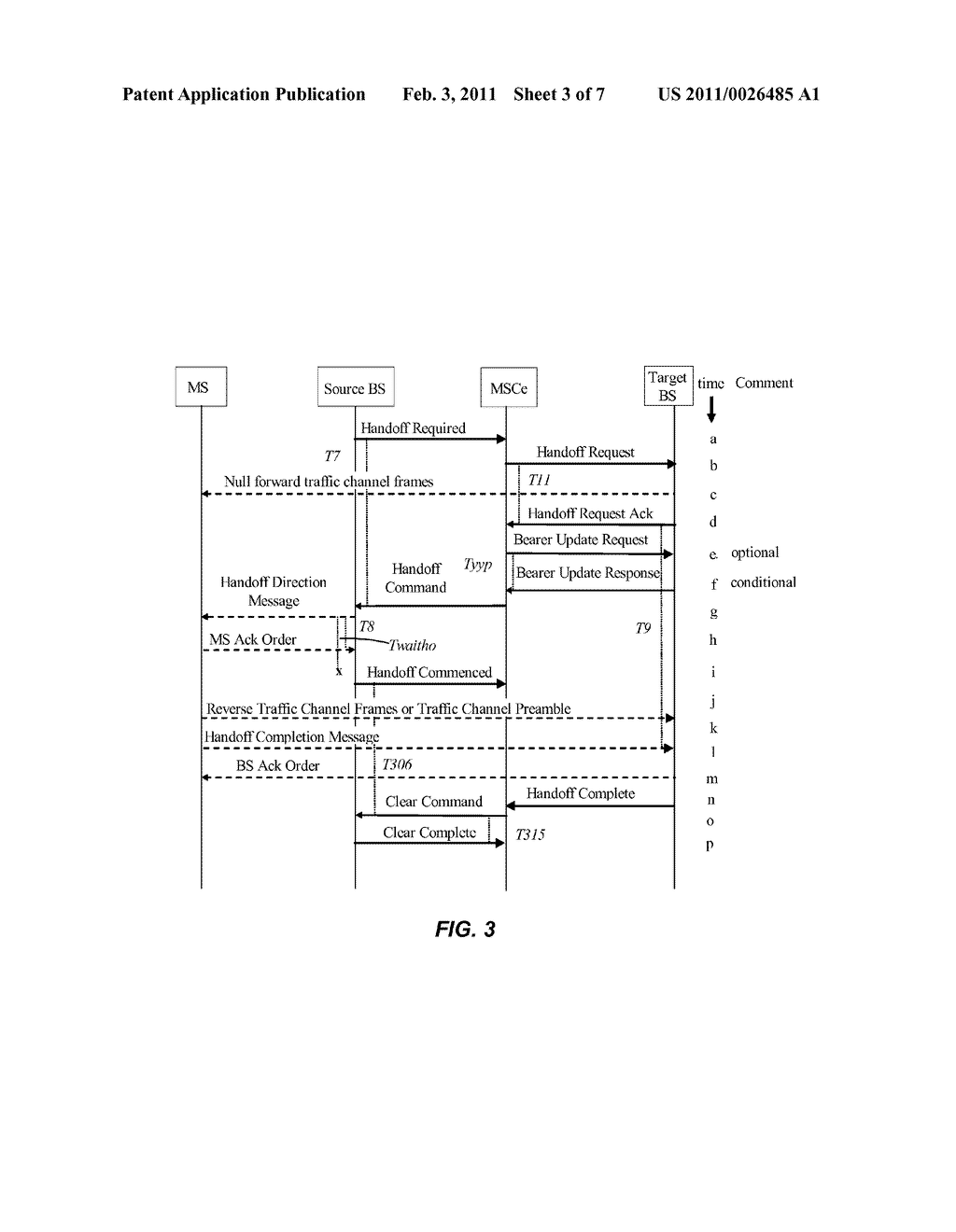 MOBILE STATION HANDOFF WITH FLEX DUPLEX CHANNEL ASSIGNMENT IN A WIRELESS COMMUNICATION NETWORK - diagram, schematic, and image 04