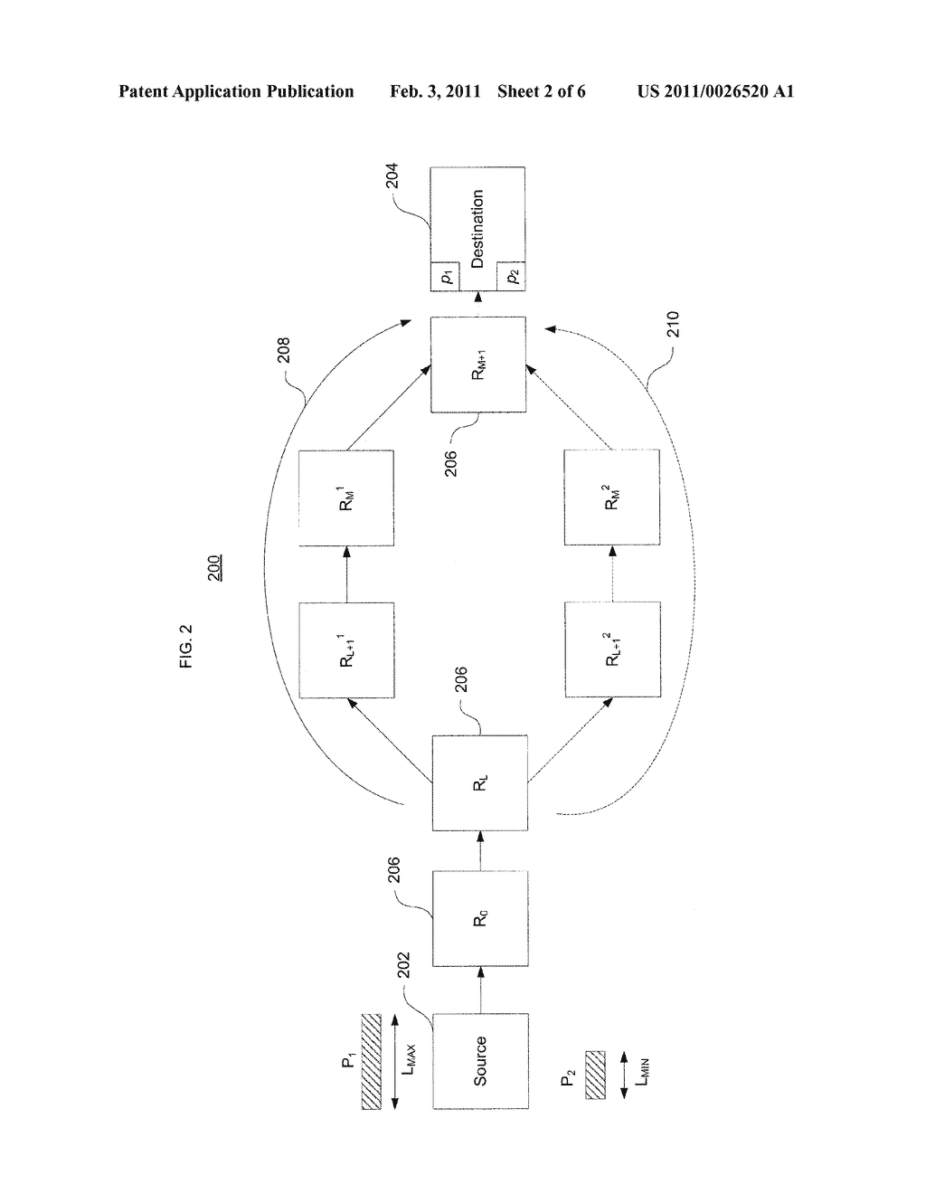 SYSTEM AND METHOD FOR IDENTIFYING MULTIPLE PATHS BETWEEN NETWORK NODES - diagram, schematic, and image 03