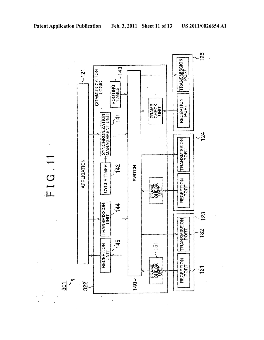 NETWORK DEVICE OF HIGH-PRECISION SYNCHRONIZATION TYPE, NETWORK SYSTEM, AND FRAME TRANSFER METHOD - diagram, schematic, and image 12