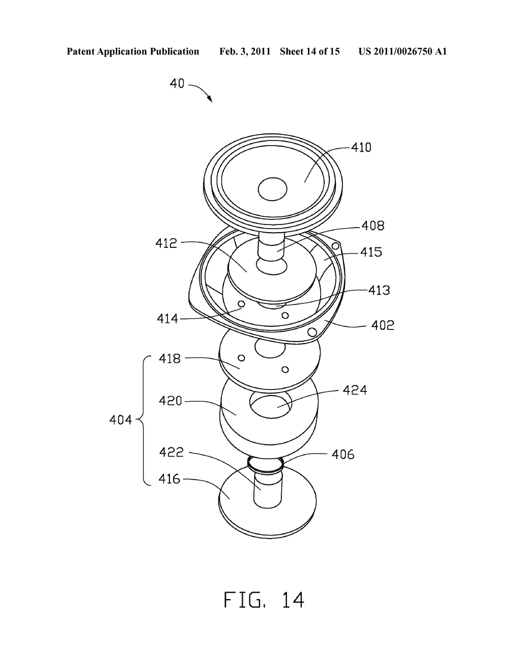 DIAPHRAGM AND LOUDSPEAKER USING THE SAME - diagram, schematic, and image 15