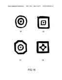 MARKER PROCESSING METHOD, MARKER PROCESSING DEVICE, MARKER, OBJECT HAVING A MARKER, AND MARKER PROCESSING PROGRAM diagram and image