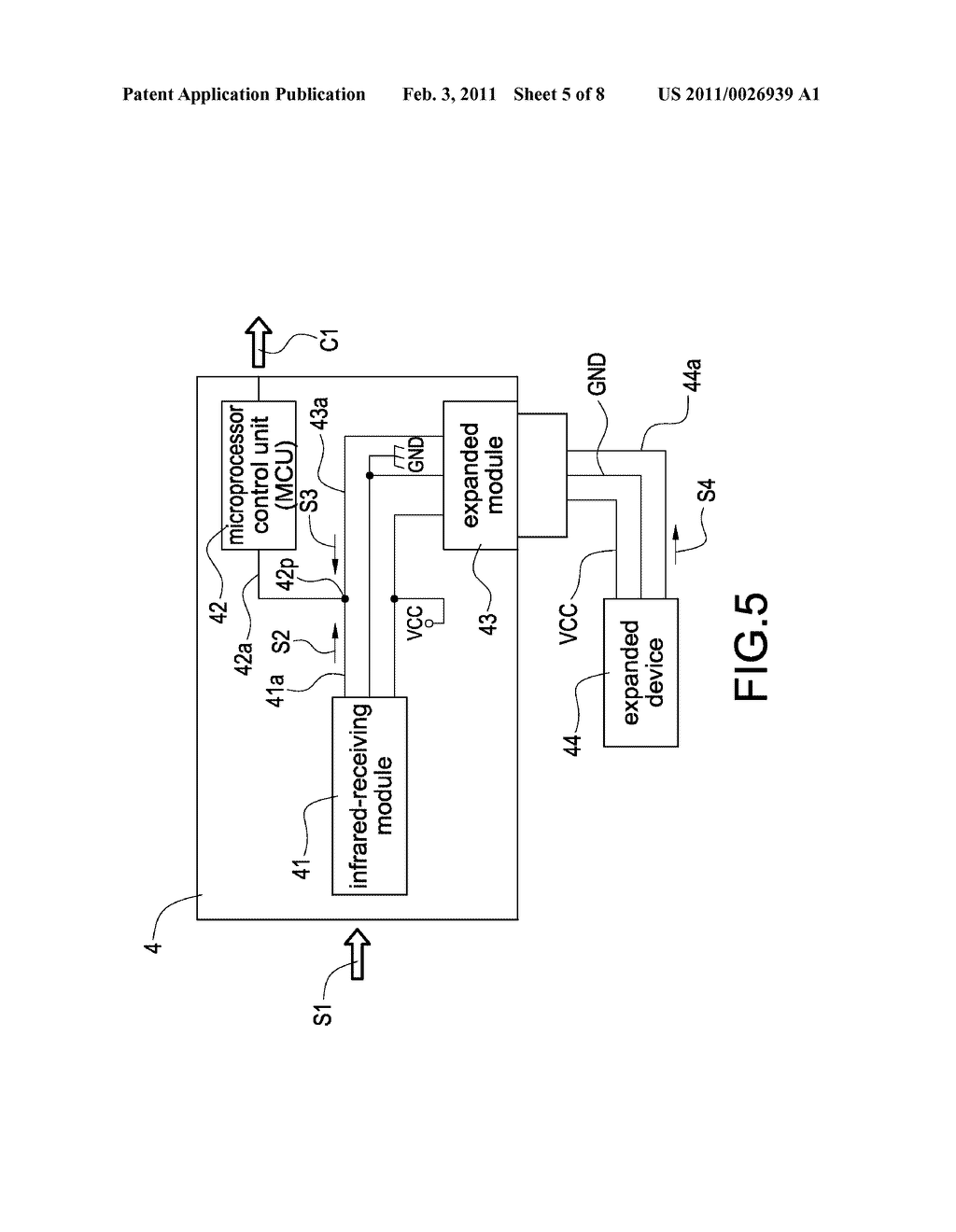 INFRARED-RECEIVING DEVICE WITH EXPANDED MODULE AND RECEIVING METHOD FOR THE SAME - diagram, schematic, and image 06