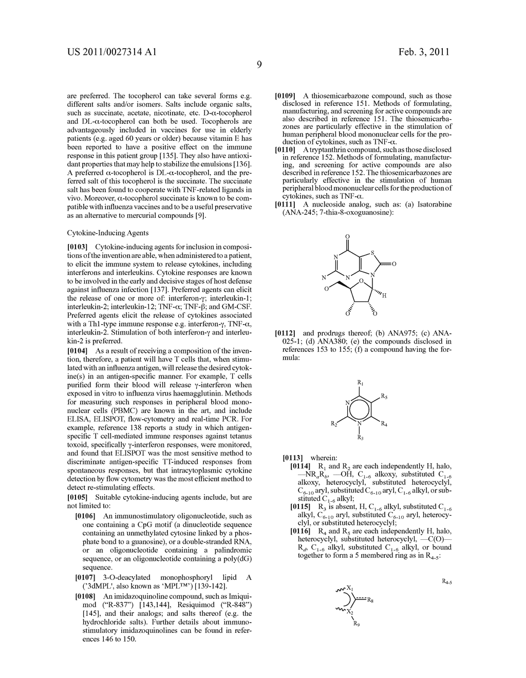 Influenza Vaccines Containing Hemagglutinin and Matrix Proteins - diagram, schematic, and image 11