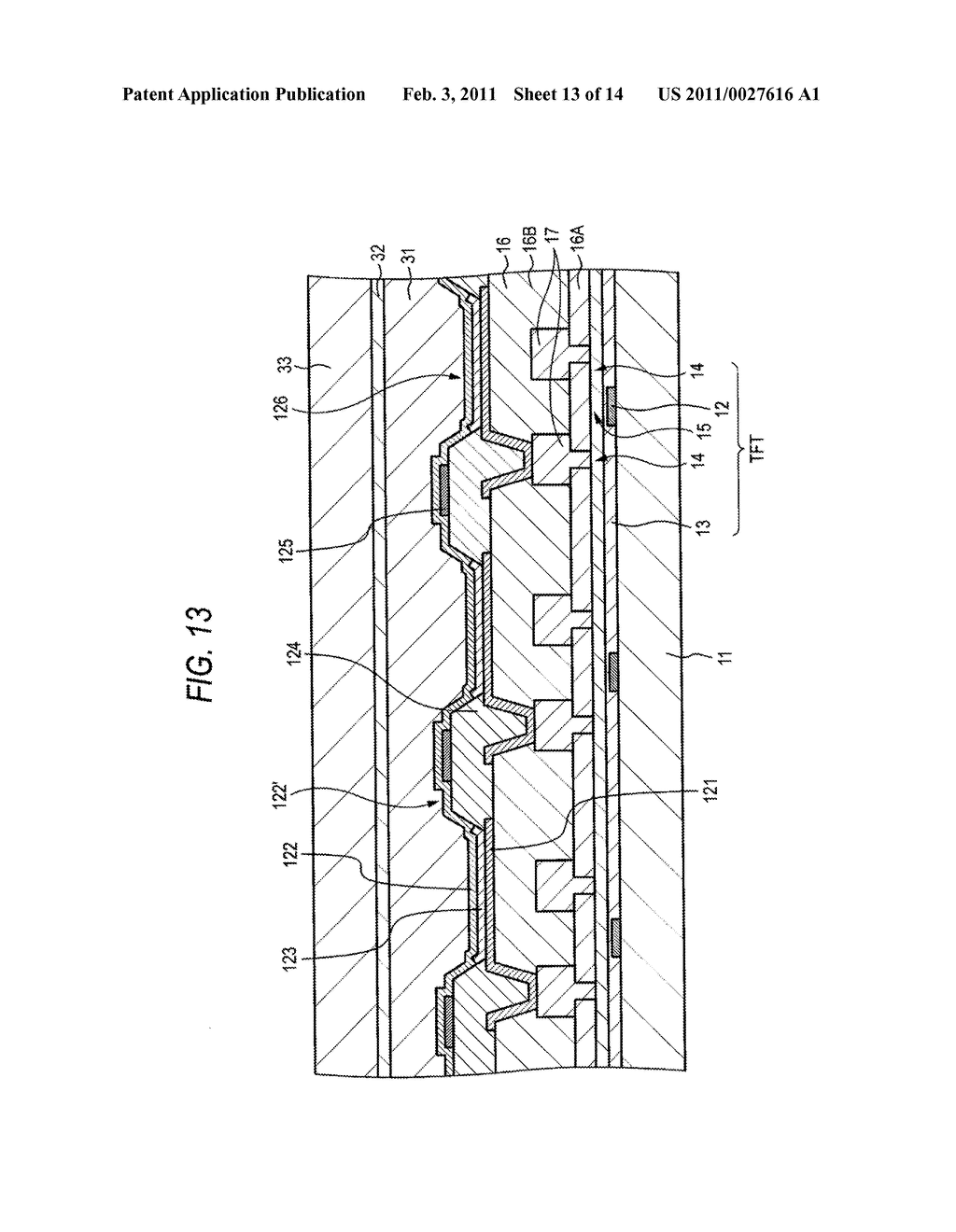 ORGANIC ELECTROLUMINESCENCE DISPLAY DEVICE - diagram, schematic, and image 14