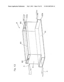 SEALED RECTANGULAR BATTERY AND BATTERY MODULE USING SAME diagram and image