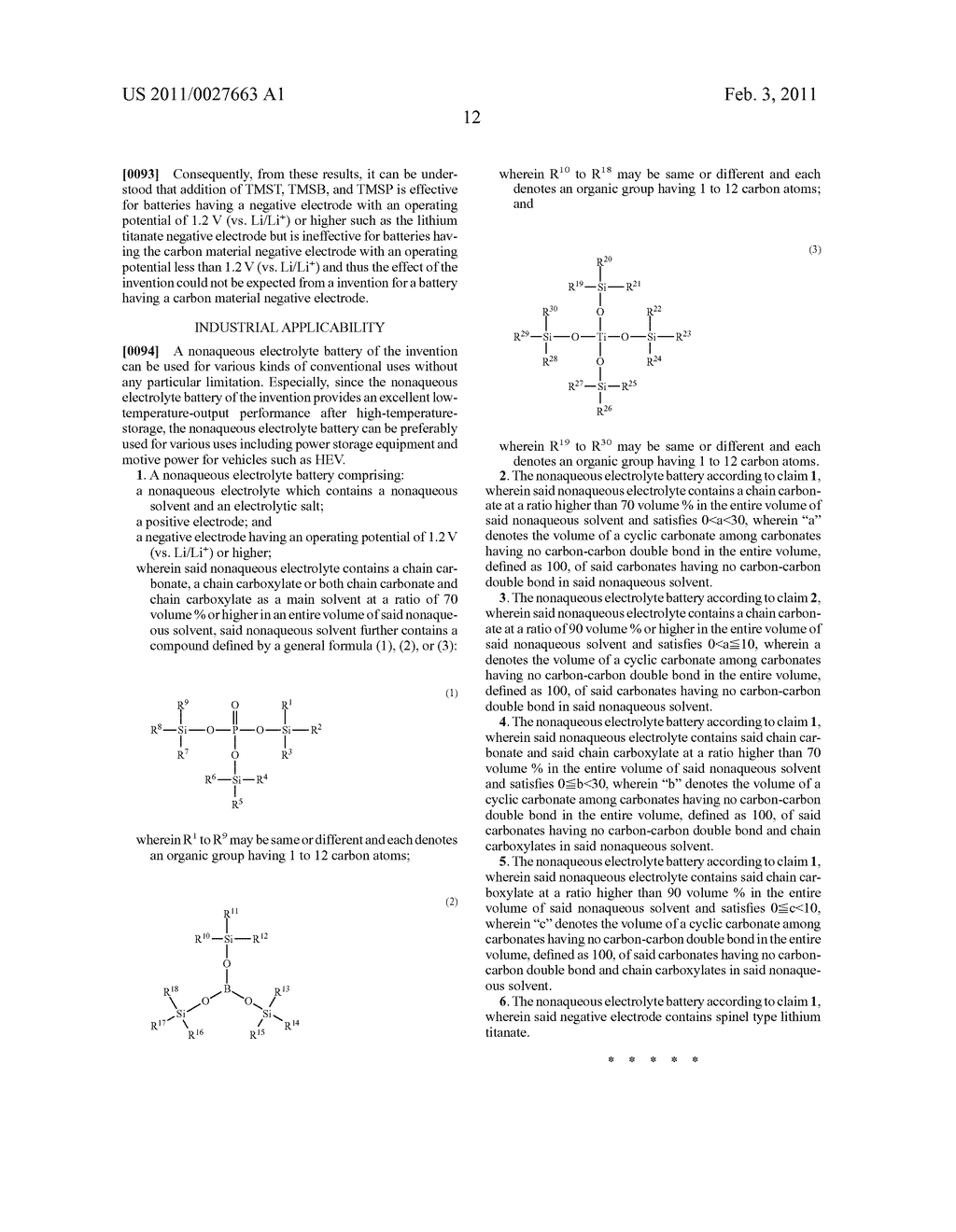 NONAQUEOUS ELECTROLYTE BATTERY - diagram, schematic, and image 13