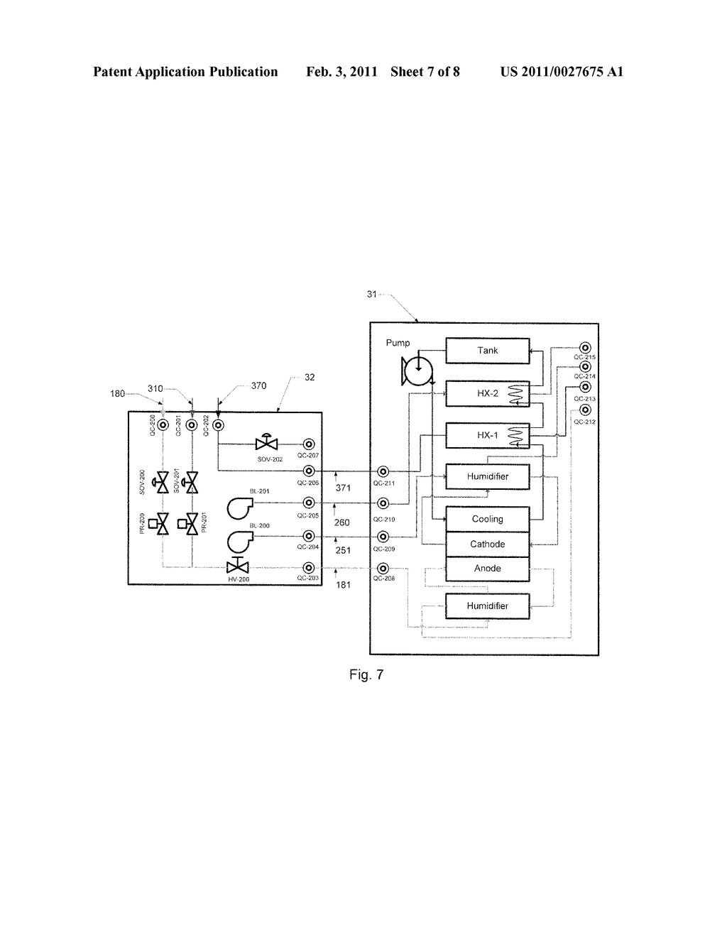 FUEL CELL SYSTEM COMPRISING MODULAR DESIGN FEATURES - diagram, schematic, and image 08