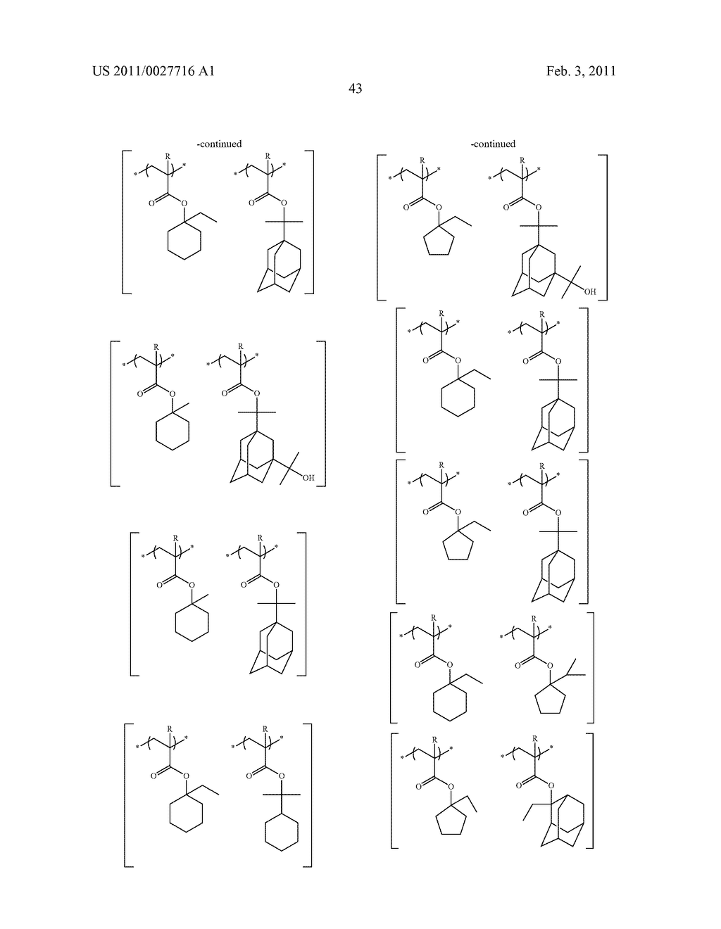 ACTINIC-RAY- OR RADIATION-SENSITIVE RESIN COMPOSITION, COMPOUND AND METHOD OF FORMING PATTERN USING THE COMPOSITION - diagram, schematic, and image 46