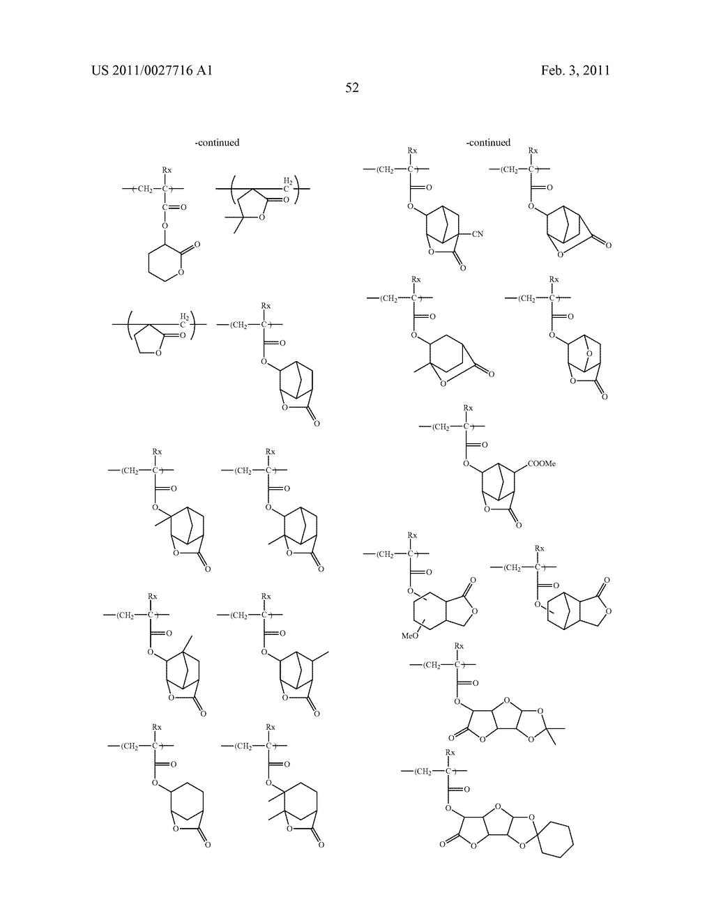 ACTINIC-RAY- OR RADIATION-SENSITIVE RESIN COMPOSITION, COMPOUND AND METHOD OF FORMING PATTERN USING THE COMPOSITION - diagram, schematic, and image 55