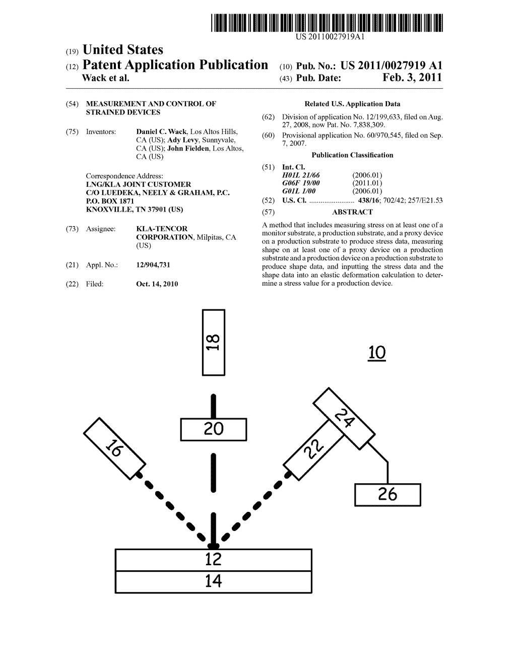 Measurement and control of strained devices - diagram, schematic, and image 01