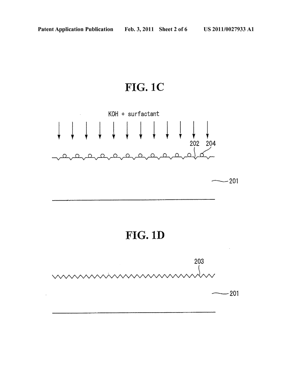 METHOD OF TEXTURING SOLAR CELL AND METHOD OF MANUFACTURING SOLAR CELL - diagram, schematic, and image 03