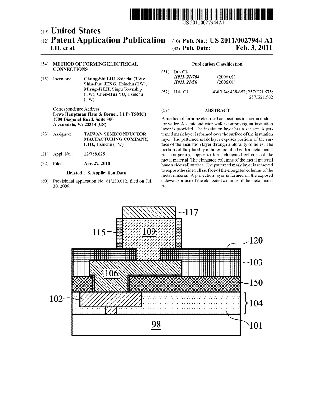 METHOD OF FORMING ELECTRICAL CONNECTIONS - diagram, schematic, and image 01