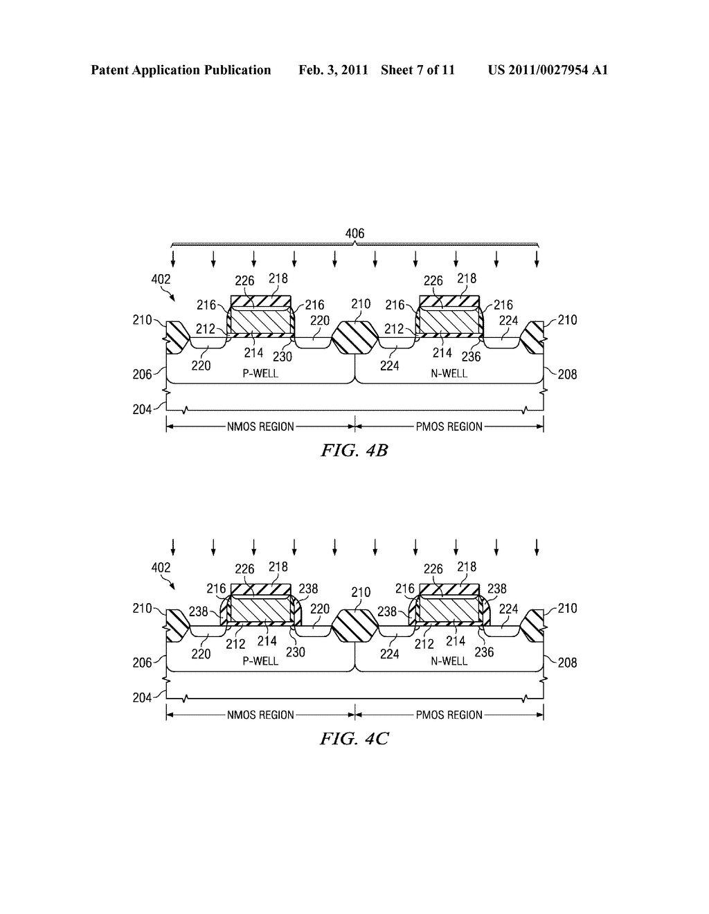 METHOD TO IMPROVE TRANSISTOR TOX USING SI RECESSING WITH NO ADDITIONAL MASKING STEPS - diagram, schematic, and image 08