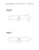 METHOD OF CUTTING A SUBSTRATE AND METHOD OF MANUFACTURING A SEMICONDUCTOR DEVICE diagram and image