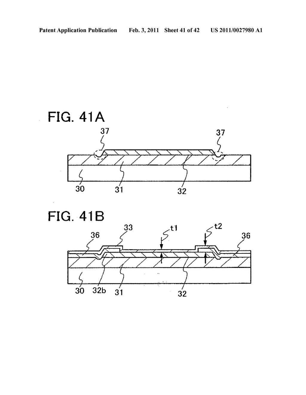 SEMICONDUCTOR DEVICE AND MANUFACTURING METHOD THEREOF - diagram, schematic, and image 42