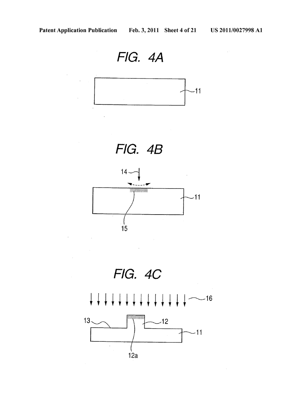 Method of Manufacturing A Nano Structure By Etching, Using A Substrate Containing Silicon - diagram, schematic, and image 05