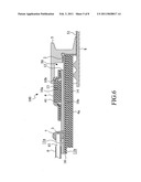 Circuit board based connector with raised projection section diagram and image