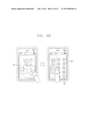 BOUNCING ANIMATION OF A LOCK MODE SCREEN IN A MOBILE COMMUNICATION TERMINAL diagram and image