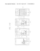 BOUNCING ANIMATION OF A LOCK MODE SCREEN IN A MOBILE COMMUNICATION TERMINAL diagram and image