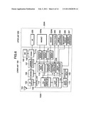 Foldable portable information terminal diagram and image