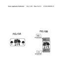 Foldable portable information terminal diagram and image