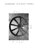 Stability Ball Control Device with Radial Control Surfaces of Increasing Widths diagram and image