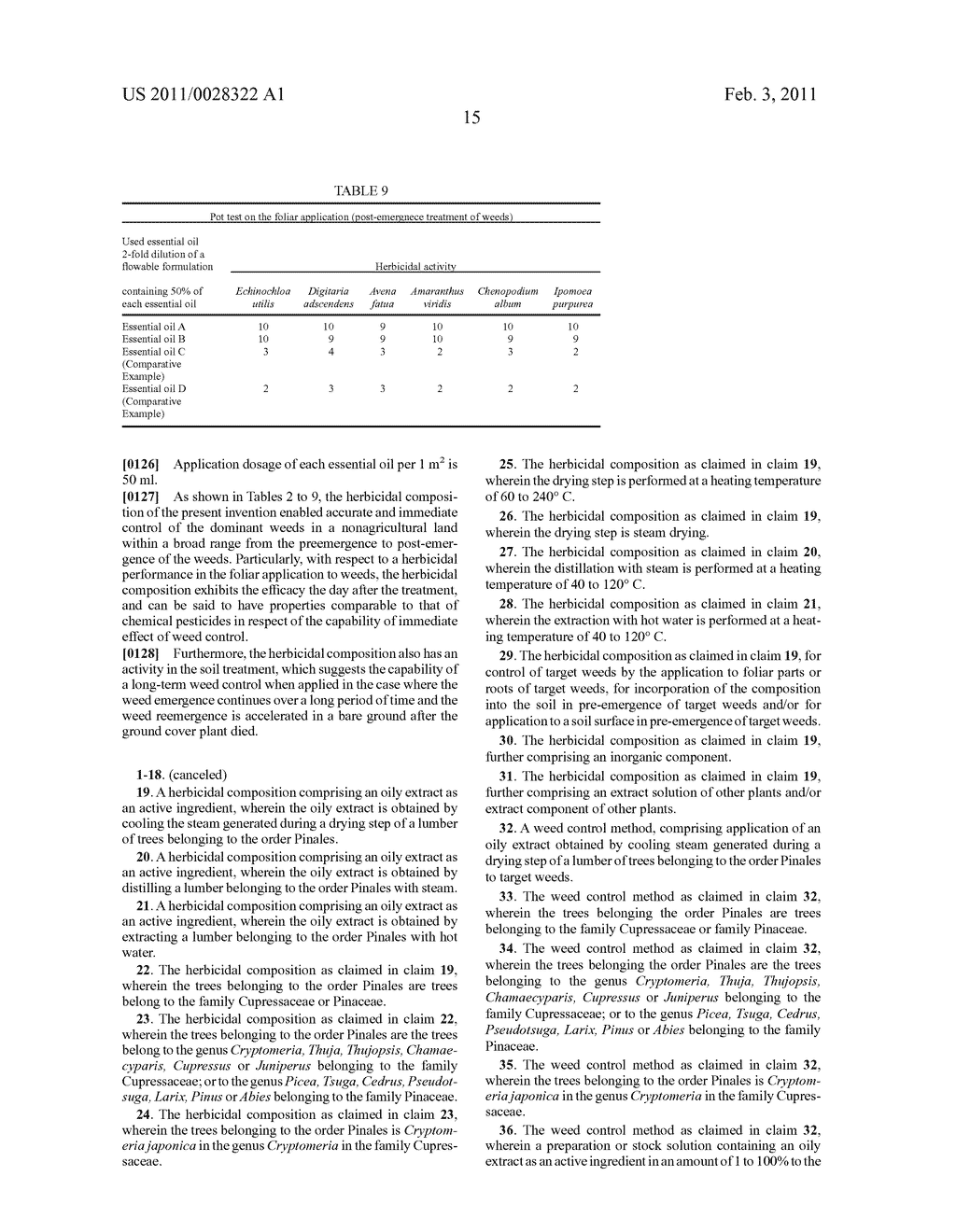 HERBICIDE COMPOSITION AND WEED CONTROL METHOD - diagram, schematic, and image 16